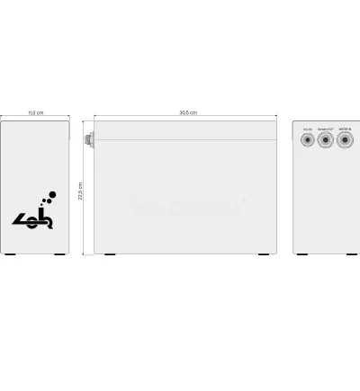 Wassersprudler Sprudel-Lok Inkl. GALLARDO Zapfhahn aus Edelstahl verchromt, mit Kompensator - 5