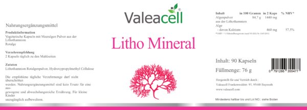 Litho Mineral aus der Rotalge - 3