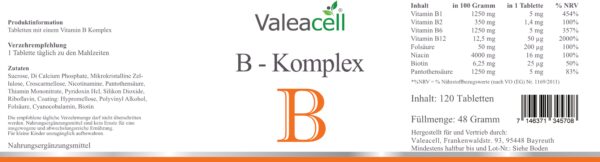 B Komplex Label