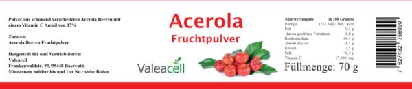 Acerola | Valeacell - 1