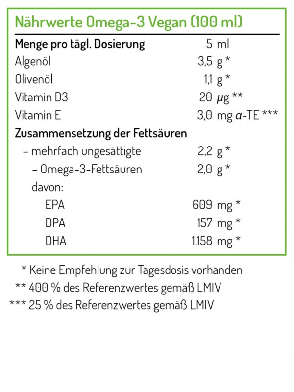 Omega-3 Vegan - Lemon Taste - 2