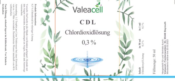 CDL 0,3 % Lösung Label