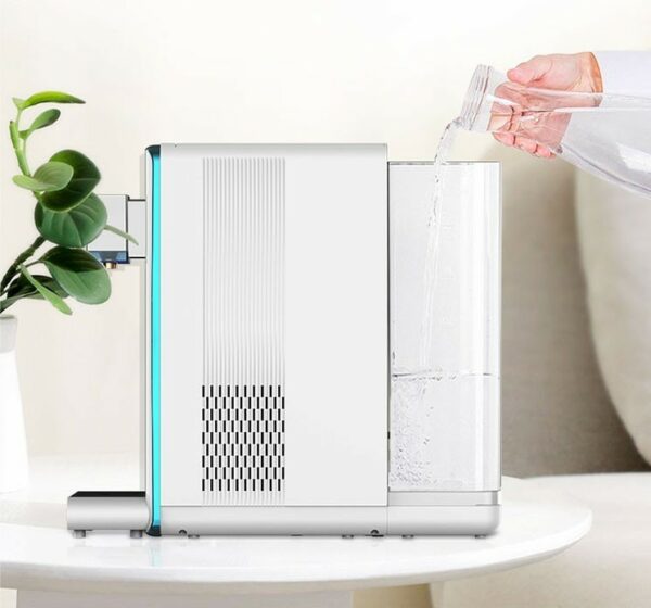 AORA Auftisch-Umkehrosmoseanlage mit Wasserstoff-Ionisator und Heißwasserfunktion ohne Festwasseranschluss - 4