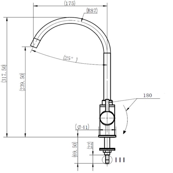 Wassersprudler Sprudel-Lok Inkl. Ein-Weg-Zusatzarmatur SANDRA INOX - 6
