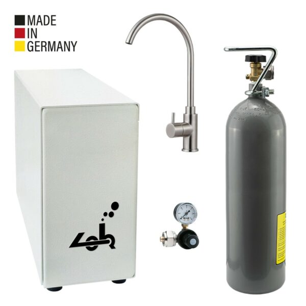 Wassersprudler Sprudel-Lok Inkl. Ein-Weg-Zusatzarmatur SANDRA INOX - 8