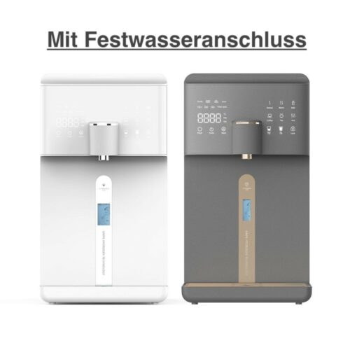 AURA W23 | Auftisch-Umkehrosmoseanlage mit Wasserstoff-Ionisator und Heißwasserfunktion