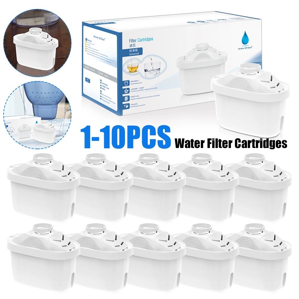 1-10 Stück Wasserfilterpatronen kompatibel mit Brita Maxtra – Für kalkfreies, reines und frisches Wasser - 9 WasserprodukteSiche